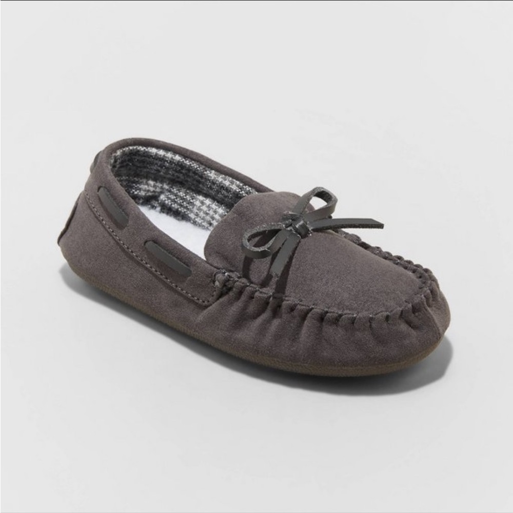 Target Cat & Jack Boys Toddler Loafers Grey Size 5